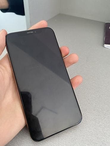 ayfon 11pro: IPhone Xs, Б/у, 64 ГБ, Золотой, Защитное стекло, Чехол, 77 % — 2