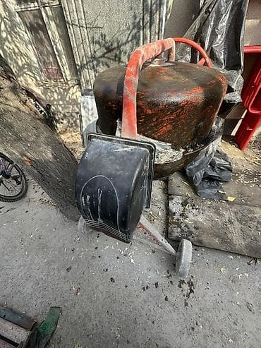 Үй жана бакча: Бетон аралаштыргыч Мобилдик, Кичинекей (150 л аз) — 1