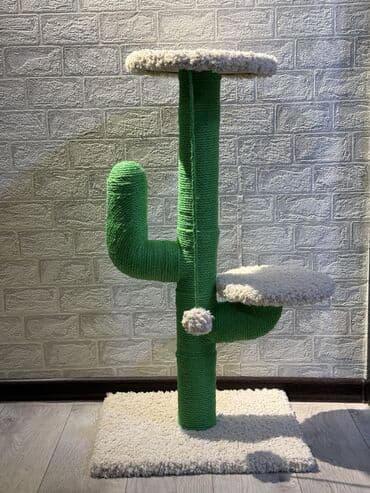 когтеточка для кошек на стену: Когтеточка КАКТУС ! 80см. ширина 50см. НОВАЯ!! Изделие предназначено — 1