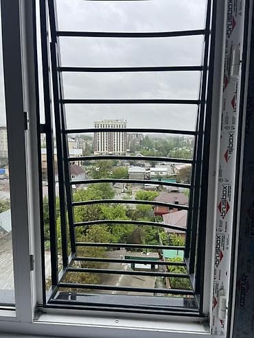 керамические цветочные горшки: Решетки для окон, Сварные, На заказ, Бесплатная установка — 4