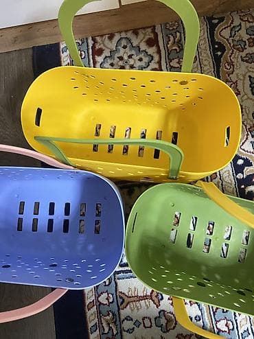 Другие сумки: Новый!! Сумка‑корзина CROCS с отверстиями и съемными значками - — 3