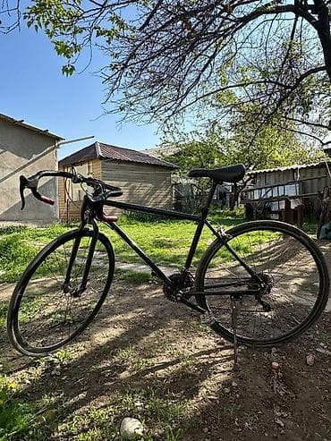 Шоссейный велосипед с классической геометрией рамы - Рама: стальная