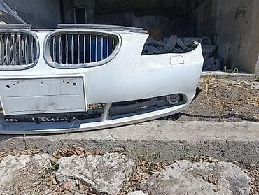 Унаа: Передний бампер BMW 5 серии (E60/E61, дорестайлинг). Оригинальная — 3