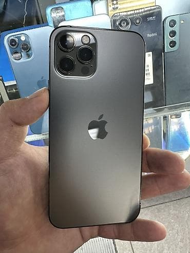 iphone 140 pro: IPhone 12 Pro, Б/у, 128 ГБ, Графит, 80 % — 2