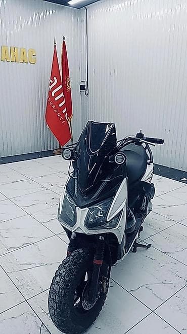 мото 200куб: Скутер/мопед 150.куб самурай - Дорожно‑приключенческий дизайн — 3