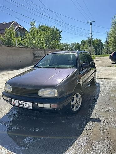 св 95: Volkswagen Golf: 1992 г., 1.8 л, Механика, Бензин, Хэтчбэк — 1