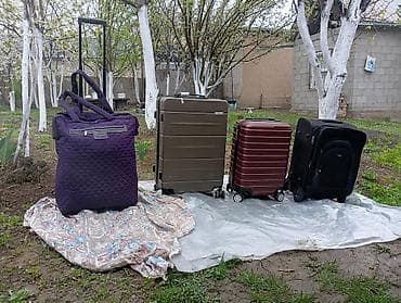 Набор дорожных сумок и чемоданов на колёсах в отличном состоянии — 7