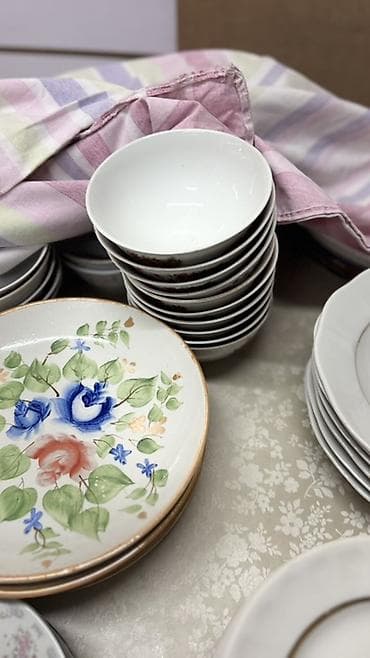 посуды наборы: Набор столовой посуды (фарфор/керамика), классические столовые и — 3