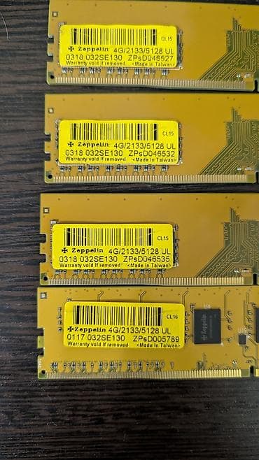 raspberry pi 4: Оперативная память (RAM) для ПК, Б/у, 4 ГБ, DDR4, 2133 МГц — 2
