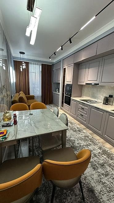 нова сити nova: 2 комнаты, 81 м², Элитка, 12 этаж, Дизайнерский ремонт — 2