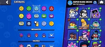Видеоигры и приставки: Аккаунт Brawl Stars высокого уровня - Общий прогресс: Дорога трофеев — 4