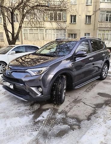эмблема тойота: Toyota RAV4: 2017 г., 2.5 л, Автомат, Гибрид, Кроссовер — 2