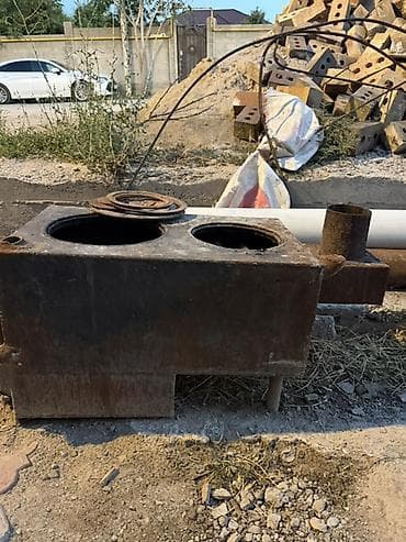 Металлическая печь-буржуйка с варочной поверхностью - Материал
