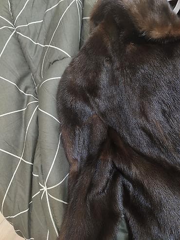 Эркектер кийими: Шуба, Норка, Кыска модель, Туркия, Капюшону бар, M — 5