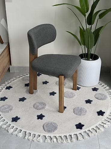 small table: Стул для кухни, Новый, Дерево, В рассрочку, цвет - Бежевый — 4