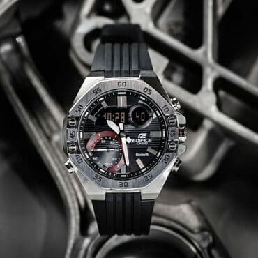 smart sensor: Edifice Bluetooth ___ Функции : секундомер, дата, 24 формат времени — 1