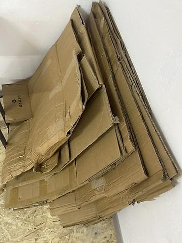 Таңгактоо товарлары: За кг 200 сом Гофрокартонные листы/распакованные коробки крупного — 2