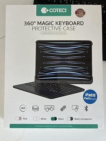 magic mouse 3: Чехол-клавиатура COTECHI 360° Magic Keyboard Protective Case для iPad — 8