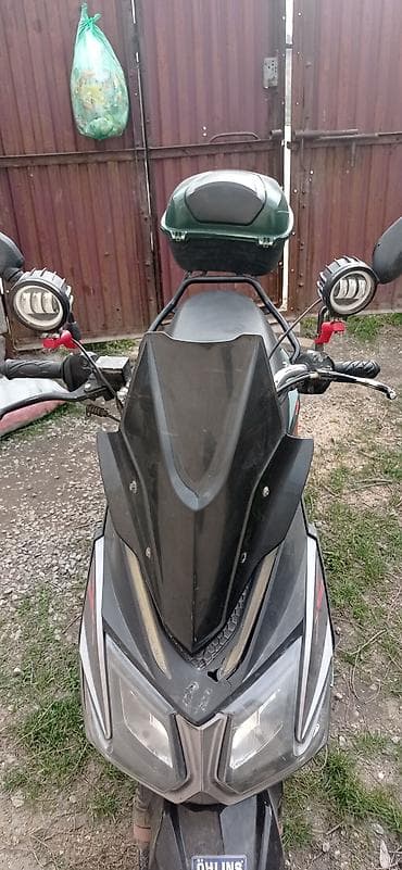 китайский скутер 80 кубов: Скутер/мотороллер с агрессивным дизайном и яркой светотехникой — 3