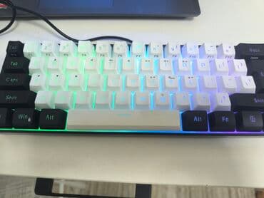 genius клавиатура: Клавиатура, Мембранная, Проводное подключение, Размер: 65% — 4