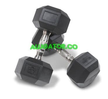 Гантели шестигранные 25/25 кг с прорезиненными головами - Тип