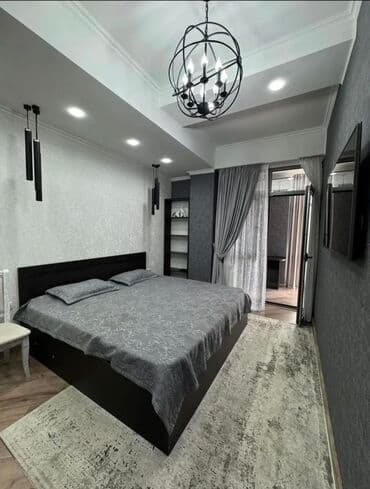 квартира суточной бишкек: 1 комната, Душевая кабина, Постельное белье, Кондиционер — 1