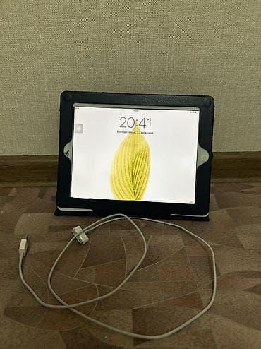 Планшет, Apple, память 16 ГБ, 9" - 10", Wi-Fi, Б/у, Детский цвет - Серебристый