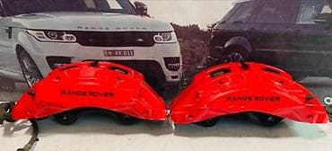 Суппорты: Комплект суппортов Land Rover Б/у, Оригинал — 4