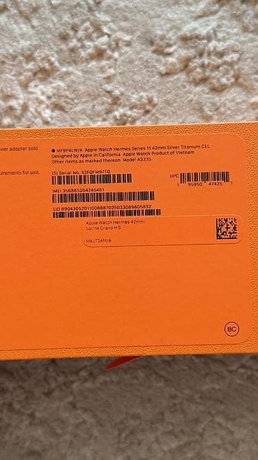 часы гесс: Apple Watch Hermès Series 11 42 mm Titanium Cellular | Полный комплект — 7