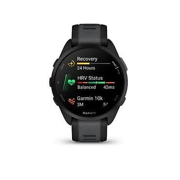 Умные часы Garmin в черном корпусе с силиконовым ремешком at lalafo.kg Умные часы Garmin в черном корпусе с силиконовым ремешком