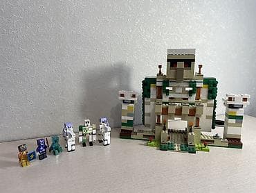 детский мир 2 бишкек: LEGO Minecraft 21250 — Крепость Железного Голема Продаю — 3