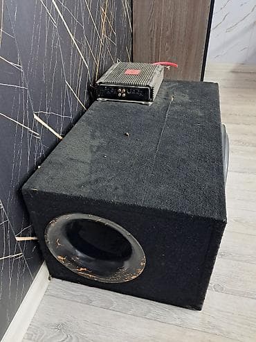 iphone icloud: Сабвуфер в короба с фазоинвертором + автомобильный усилитель Комплект — 3