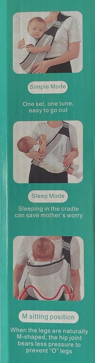 слинги: Слинг-переноска BABY SLING - Многофункциональная переноска для детей — 2