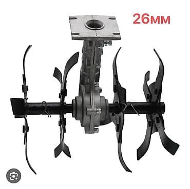 Почвофрезы: Фрезерный редуктор-навеска для мотокос/триммеров с валом 26 мм - — 2