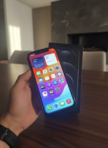 айфон 12 прр: IPhone 12 Pro, Б/у, 128 ГБ, Pacific Blue, Коробка, 84 % — 1