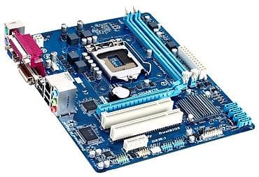 asrock h61m: Материнская плата для ПК, Б/у, Gigabyte, LGA1155, Micro-ATX — 4