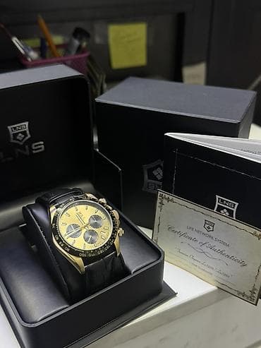 ручной чемодан: Классические часы часы, Секундомер, Мужские — 1