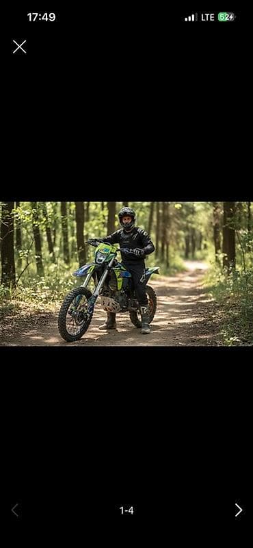 kingbeats k3: Эндуро-мотоцикл Zuumav (наклейки ZUUMAV), двухподвесная внедорожная — 1