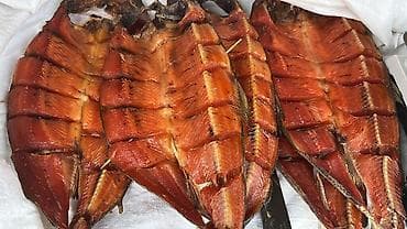 рисовая мука: Горячее и холодное копчение рыбы — филе/тушка на подвесе. - Вид — 1