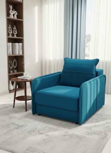 Продаю диван-кровать, размер 1.90*0.95 в раскладном состоянии at lalafo.kg Продаю диван-кровать, размер 1.90*0.95 в раскладном состоянии