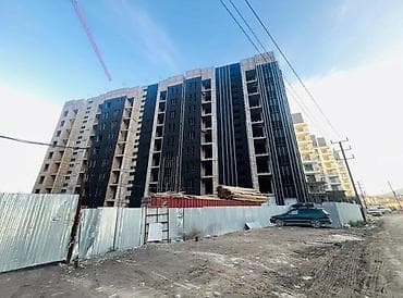 Квартиры: 2 комнаты, 74 м², Новая мечеть Элитка, 9 этаж, ПСО (под самоотделку) — 5