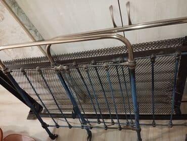 даром кровать: Меняю на овощи-фрукты! Советская, железная кровать, б/у, полуторка — 6