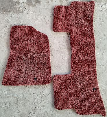 сиденье альфард: Родные Резиновые Полики Для салона Kia, цвет - Красный, Б/у, Самовывоз — 1