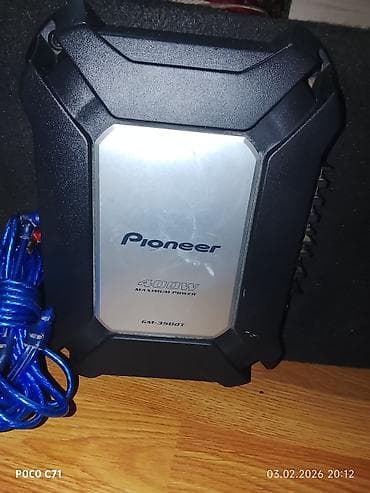 усилители для авто: Автомобильный аудиокомплект Pioneer: сабвуферный короб с двумя — 4