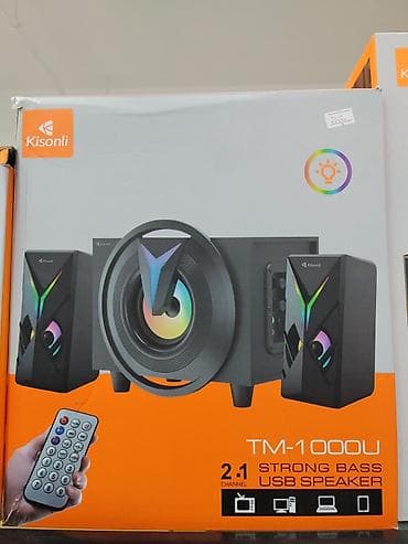 samsung a70: Акустическая система Kisonli TM-1000U формата 2.1 с мощным басом. В — 1