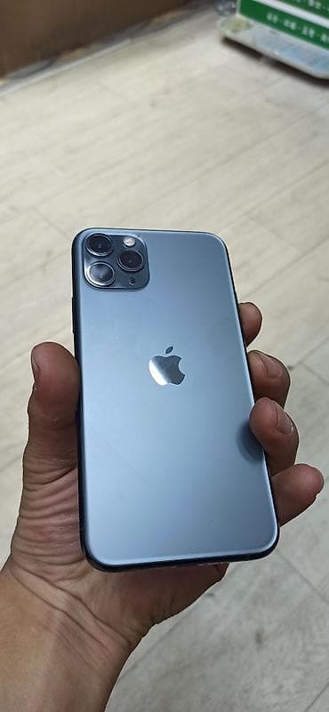 ipad 64: IPhone 11 Pro, 64 ГБ, Pacific Blue, Чехол — 1