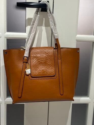 Сумка из натуральной зернистой кожи 
Фабричный Китай