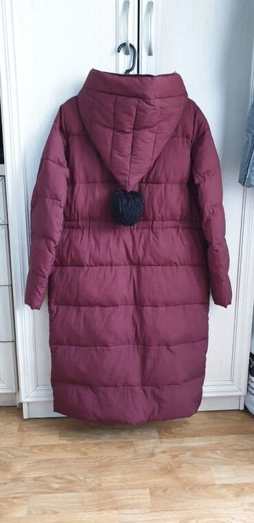 купить женский пуховик большого размера: Пуховик, По колено, S — 3