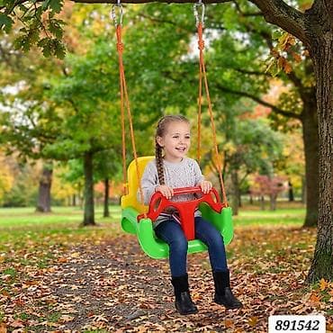 🎉 Детские качели 3 в 1 – для дома и улицы! Универсальные качели