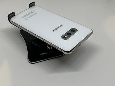arsenal computers: Samsung Galaxy S10e, Б/у, 128 ГБ, цвет - Белый, 2 SIM — 5